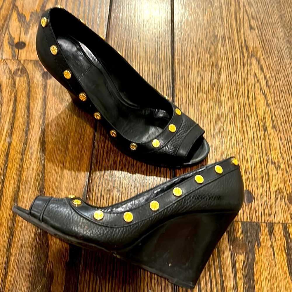 Tory Burch Black Heels